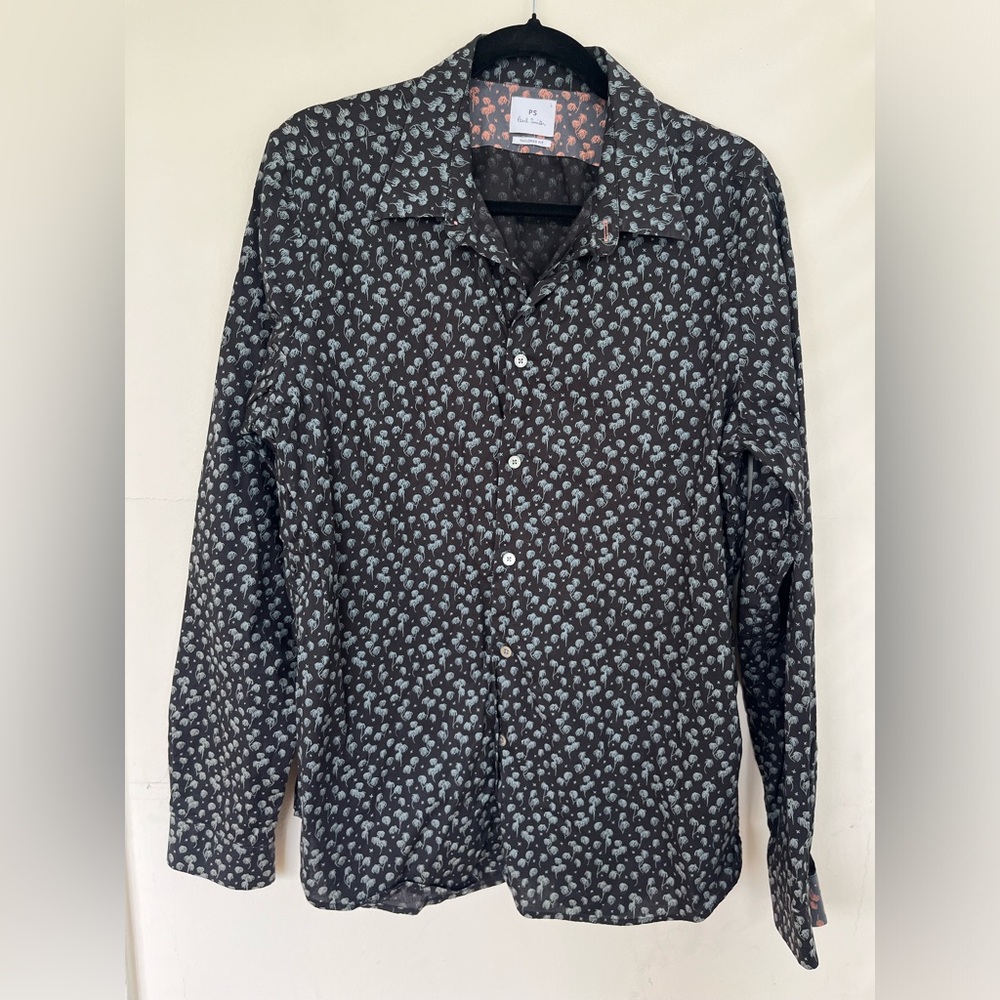 Paul Smith tailored fit palm tree shirt, Large